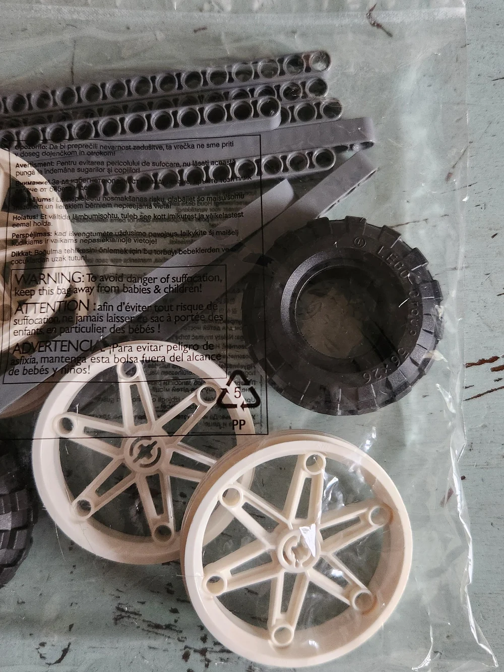 Lego Mindstorms Parts Bag